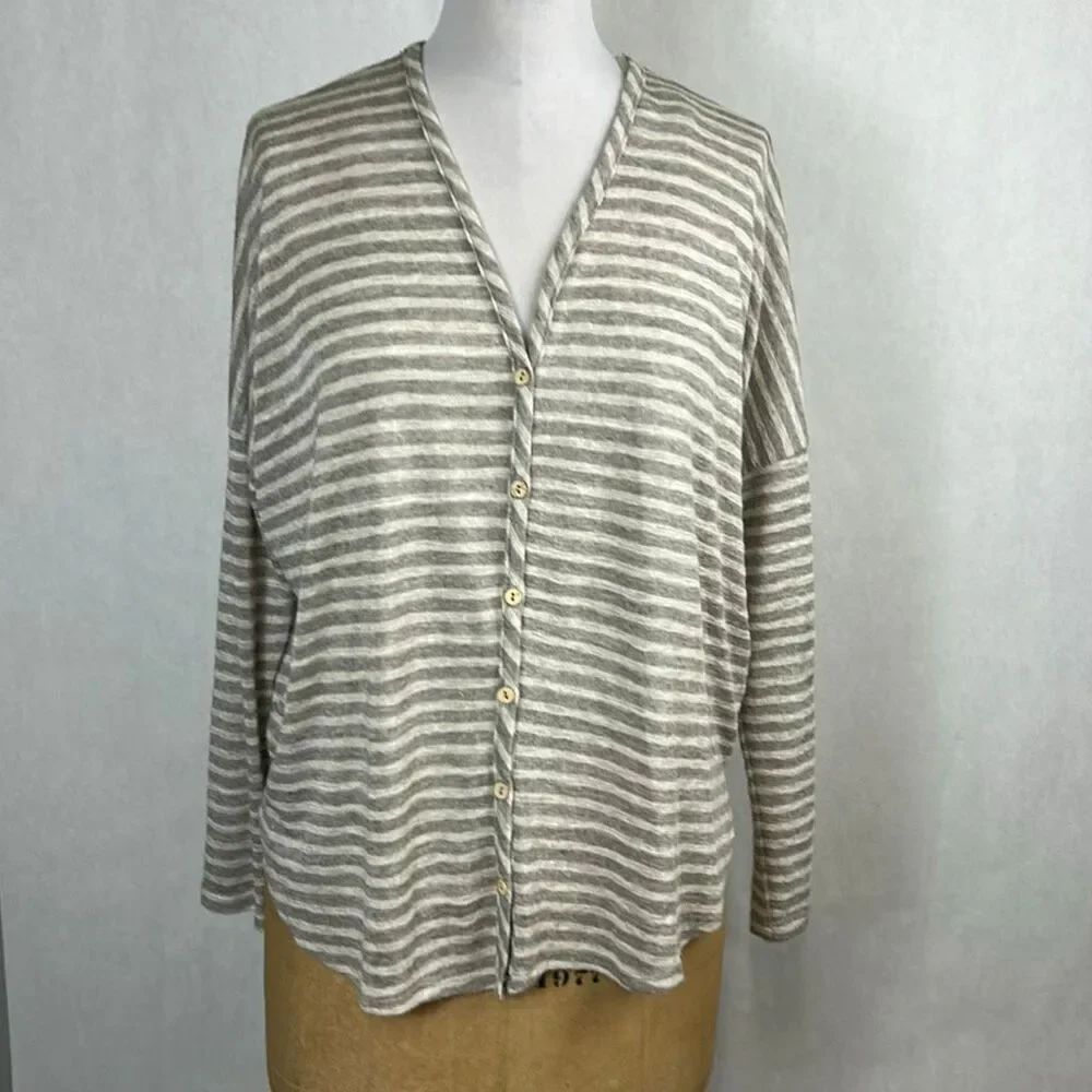 CJLA CJ’s Favorite V-Neck Tee Striped Shirt